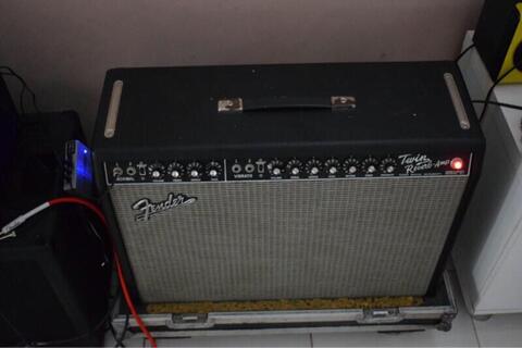 cranked twin reverb