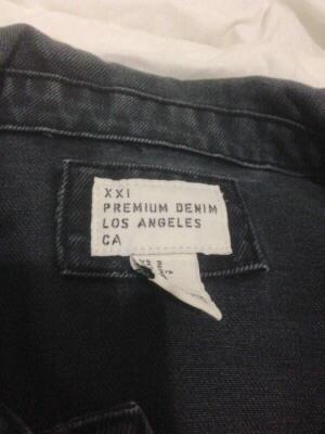 Terjual forever 21 jacket jeans, topman,topshop,xsml jacket ...