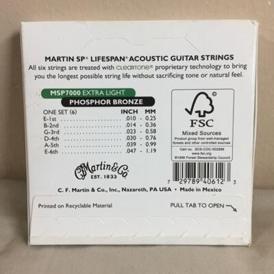 WTS Senar Gitar Akustik Martin Lifespan