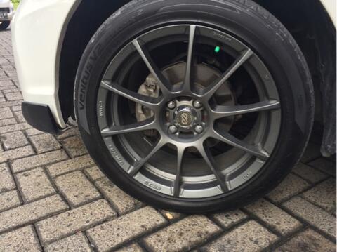 velg enkei tuning sc33 ring 17 + ban hankook