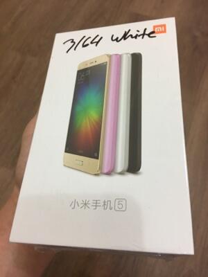 (BNIB) Xiaomi Mi 5 White Ram 3/64. Original. Garansi Distributor. Rom Global.