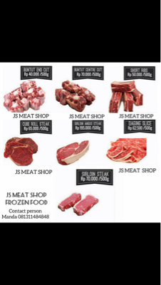 Daging Segar, Daging Steak, Rendang, Buntut, etc
