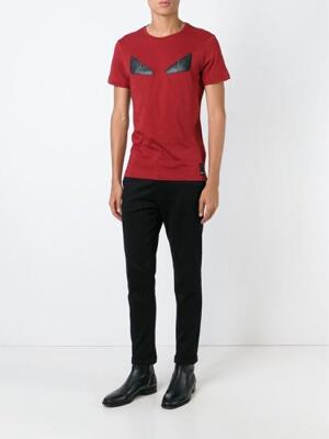 red fendi monster shirt