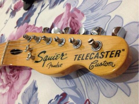 squier telecaster custom deluxe