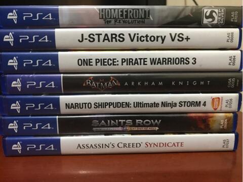 jual blueray PS4 second + no DLC