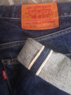 Terjual levis selvedge KASKUS