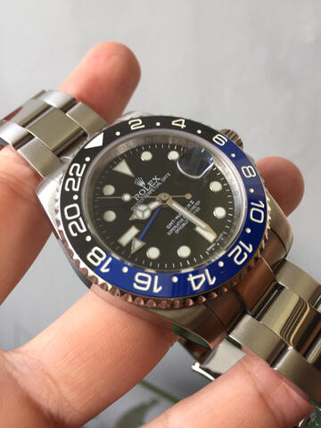 Terjual Rolex GMT Master 2 BLNR Batman 