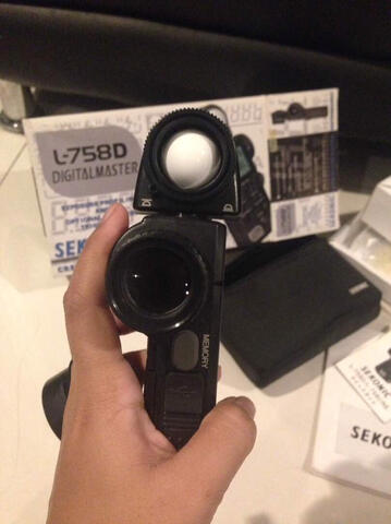 lightmeter sekonic 758D