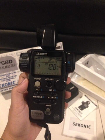lightmeter sekonic 758D