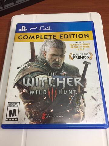 BD PS4 The Witcher 3 Wild Hunt