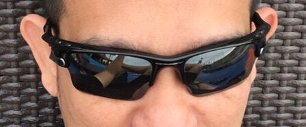 sunglases Oakley Fast Jacket Original Black Irridium Lengkap