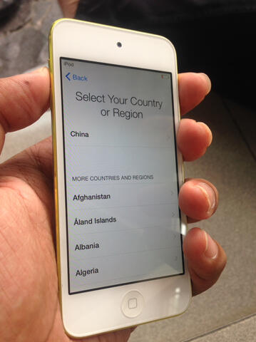 iPod Touch 5th Gen Lock Icloud