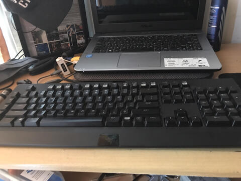 DIJUAL RAZER BLACKWIDOW ULTIMATE