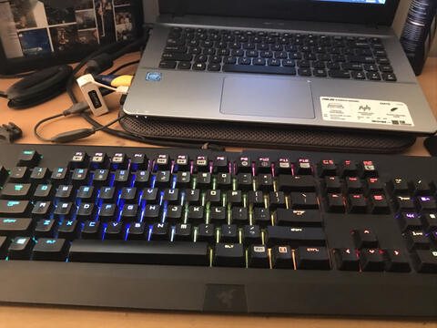 DIJUAL RAZER BLACKWIDOW ULTIMATE