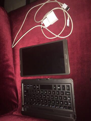 samsung tab s 8.4 gold plus keyboard ori bogor bekasi