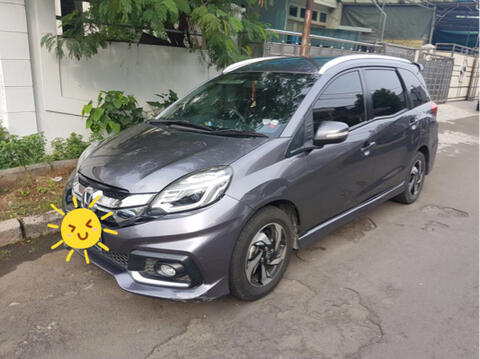 Honda Mobilio 2014 RS Abu Metalik