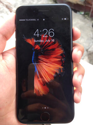 iPhone 7 32GB black Matte, Fullset Ori Mulus