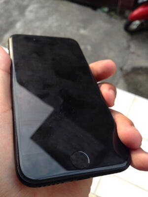 iPhone 7 32GB black Matte, Fullset Ori Mulus