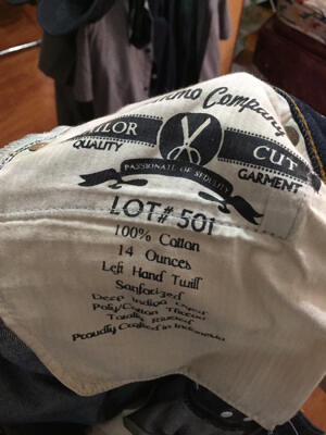 jual mommo company type LOT 501 sz 32 bukan pmp mischief aye momotaro