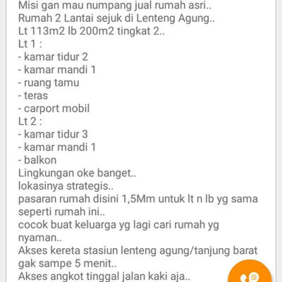 jual rumah (bantu jual rumah buat teman)