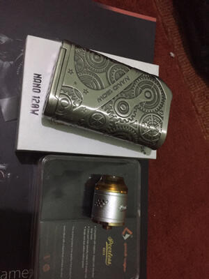 mod tesla nano,rda peerless,charger nitecore,batre awt