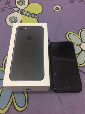 iphone 7 black matte 128gb