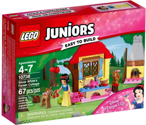 LEGO 10738 JUNIORS Snow White's Forest Cottage