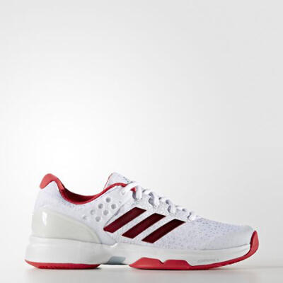 red and white adidas womens