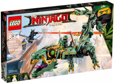 LEGO 70612 THE LEGO NINJAGO MOVIE Green Ninja Mech Dragon