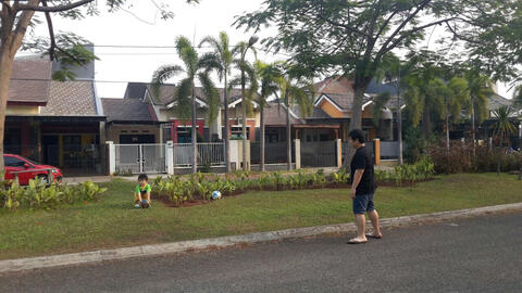 cluster aralia harapan indah.. raw paling besar taman tengah
