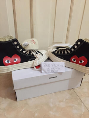 Converse CT 70s x CDG Play Black Hi - 100% ORIGINAL GUARANTEE!!