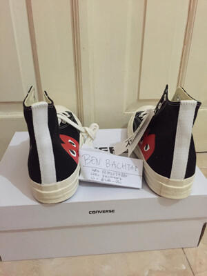 Converse CT 70s x CDG Play Black Hi - 100% ORIGINAL GUARANTEE!!