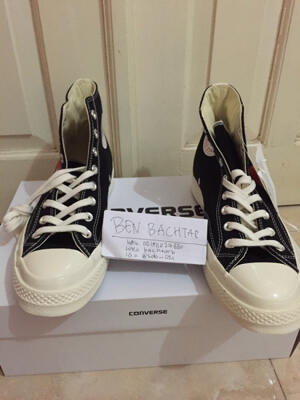 Converse CT 70s x CDG Play Black Hi - 100% ORIGINAL GUARANTEE!!
