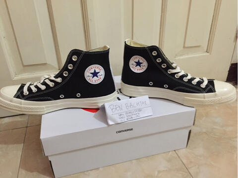 Converse CT 70s x CDG Play Black Hi - 100% ORIGINAL GUARANTEE!!