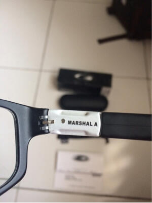 Frame Kacamata Oakley Marshal Satin Black Original