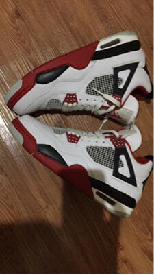 Terjual Air Jordan 4 IV Fire Red (not nmd jordan 1 ultra boost yeezy nike  flyknit) | KASKUS