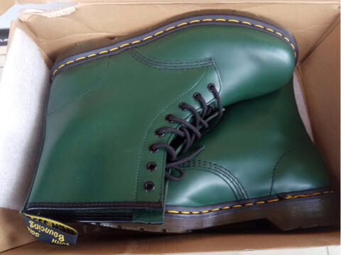 green doctor martens