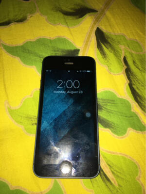 iPhone 5 Black Slate FU 16GB Batangan