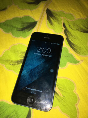 iPhone 5 Black Slate FU 16GB Batangan