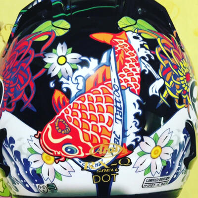 arai oriental half face