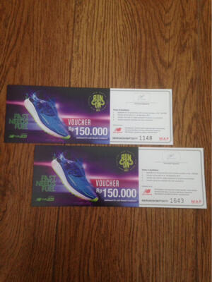 voucher new balance 150K Rupiahs