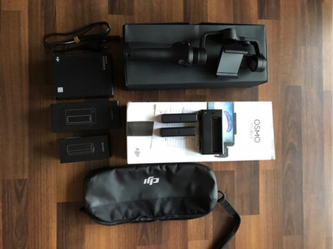 Dji osmo mobile hitam / black like new