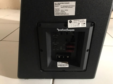 Subwoofer aktif Rockfort Fosgate P300-10