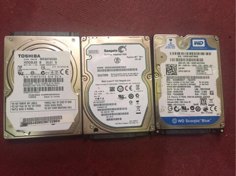 Harddisk BadSector 500gb 320gb 250gb (buat kanibal juga bisa)