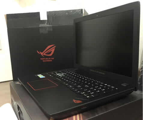 Asus ROG GL553VD-Y380. Super mulus 99.999%. Mint Condition. Garansi Resmi Indonesia.