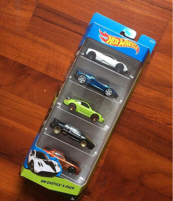 hw exotics 5 pack 2018