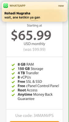Beli hosting di A2HOSTING