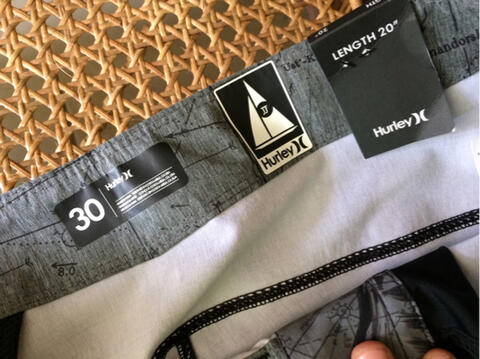 Boardshort Hurley Phantom JJF Maps