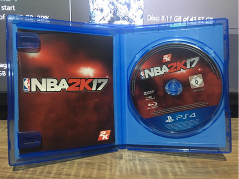 WTS BD PS4 FIFA 16 & 17, NBA 2K17