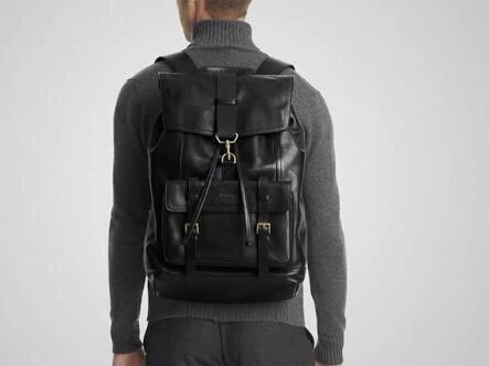 coach bleecker leather backpack